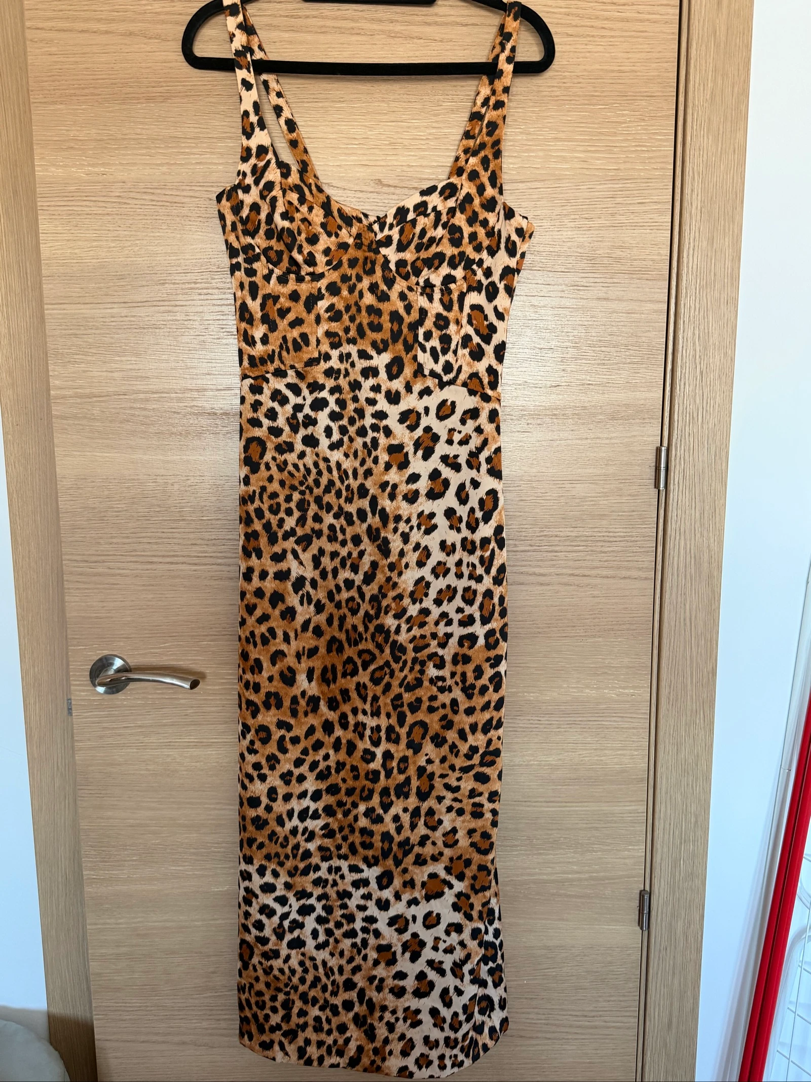 Vestido leopardo Zara talla S